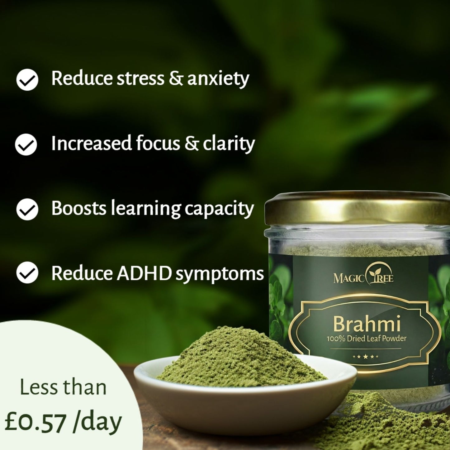 Brahmi Leaf Powder