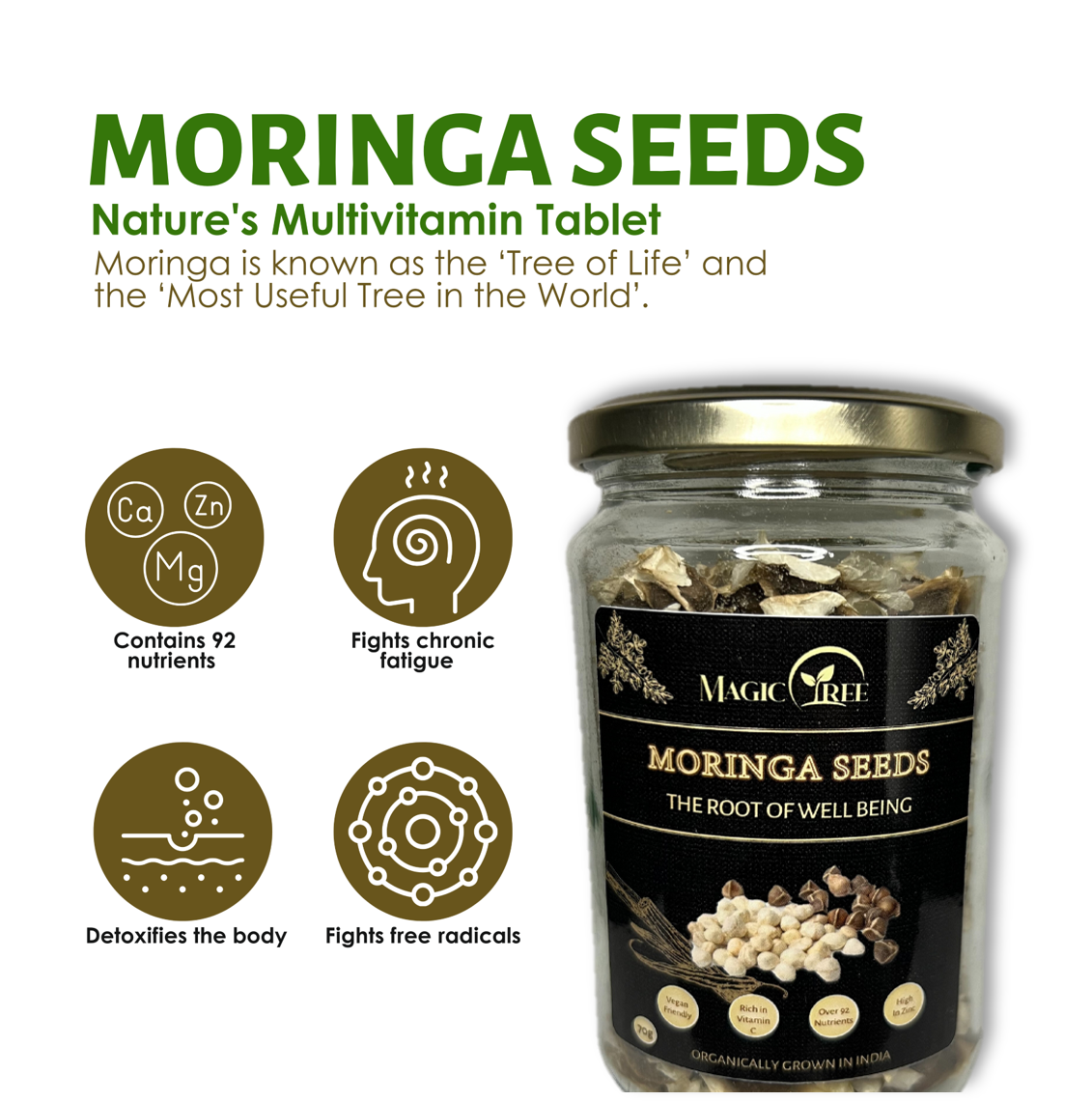 Moringa Seeds Deluxe