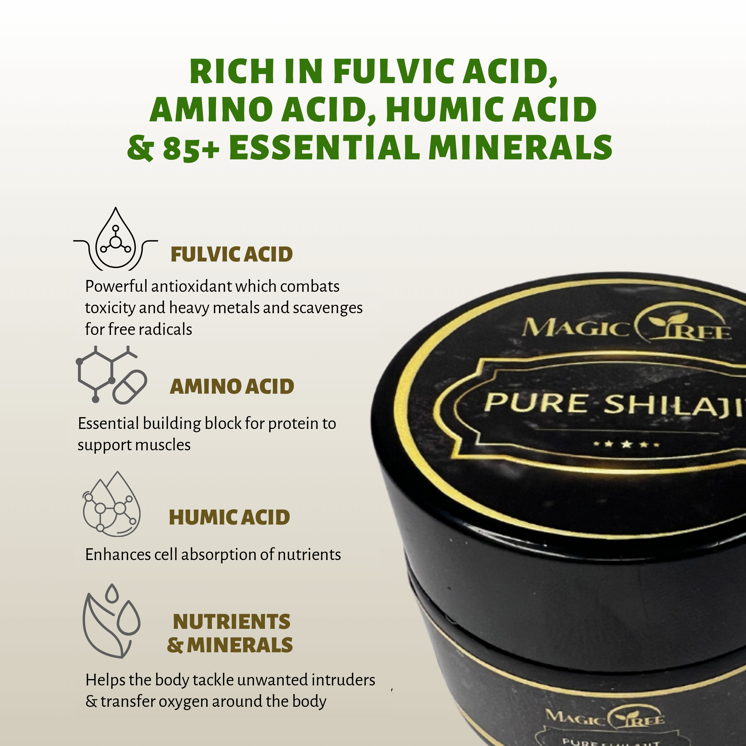 Ultra Premium Organic Shilajit